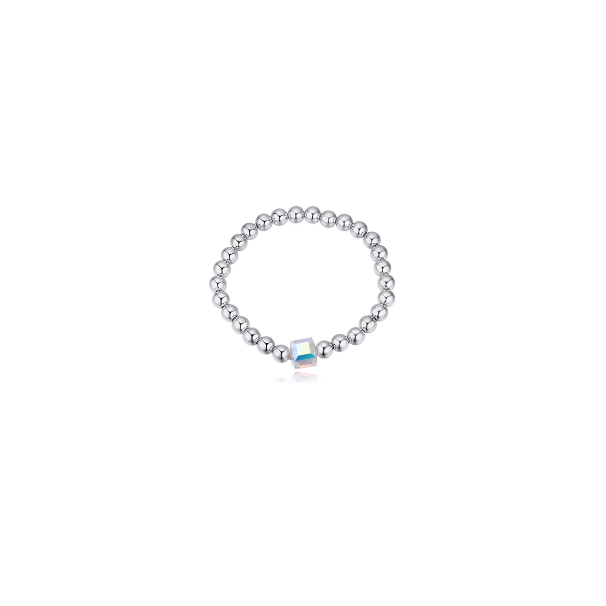 CSILLÁMKOCKA KRISTÁLYOS KARKÖTŐ - crystal ab
