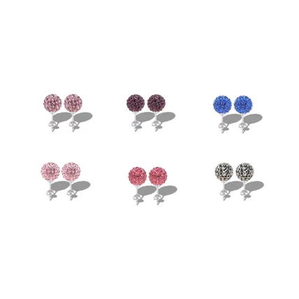 Shamballa gömb fülbevaló