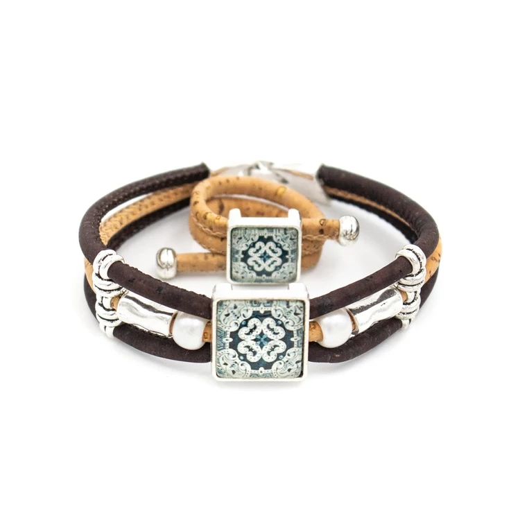 Kép 1/5 - PARAFA - PORCELÁN KARKÖTŐ ÉS GYŰRŰ