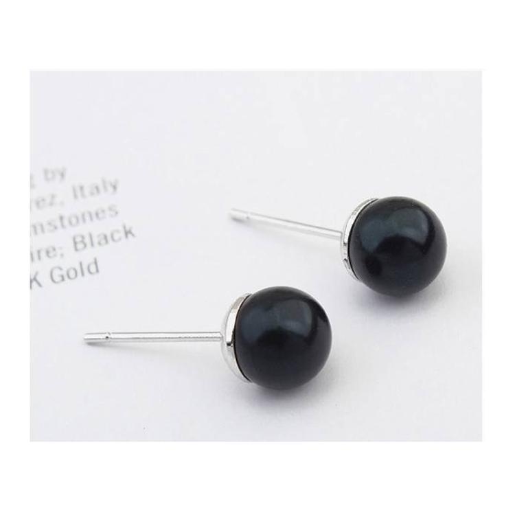 Kép 2/4 - GYÖNGYFÜZÉR SZETT - black