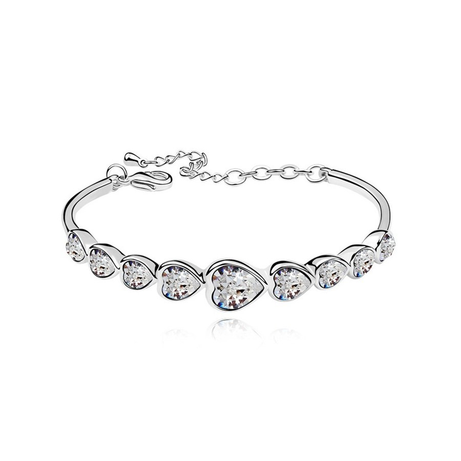 ELEGÁNS SZÍVES KARKÖTŐ - crystal ELEGÁNS SZÍVES KARKÖTŐ - crystal