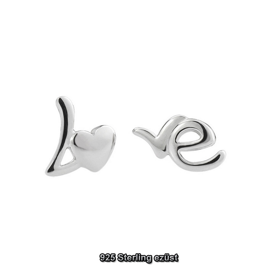LOVE - EZÜST FÜLBEVALÓ LOVE - EZÜST FÜLBEVALÓ
