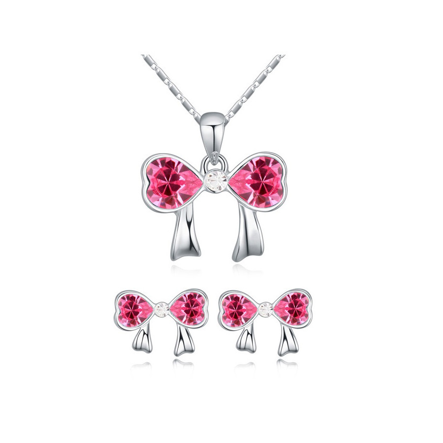 MASNI KRISTÁLYOS ÉKSZER SZETT - rose MASNI KRISTÁLYOS ÉKSZER SZETT - rose