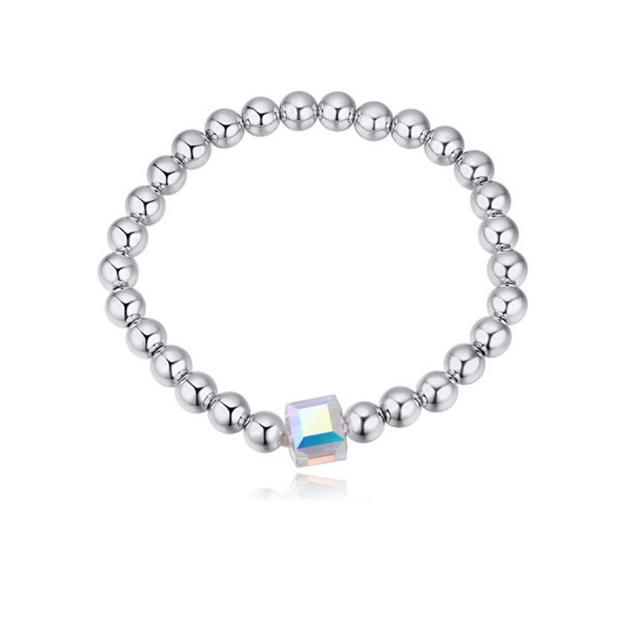 CSILLÁMKOCKA KRISTÁLYOS KARKÖTŐ - crystal ab CSILLÁMKOCKA KRISTÁLYOS KARKÖTŐ - crystal ab