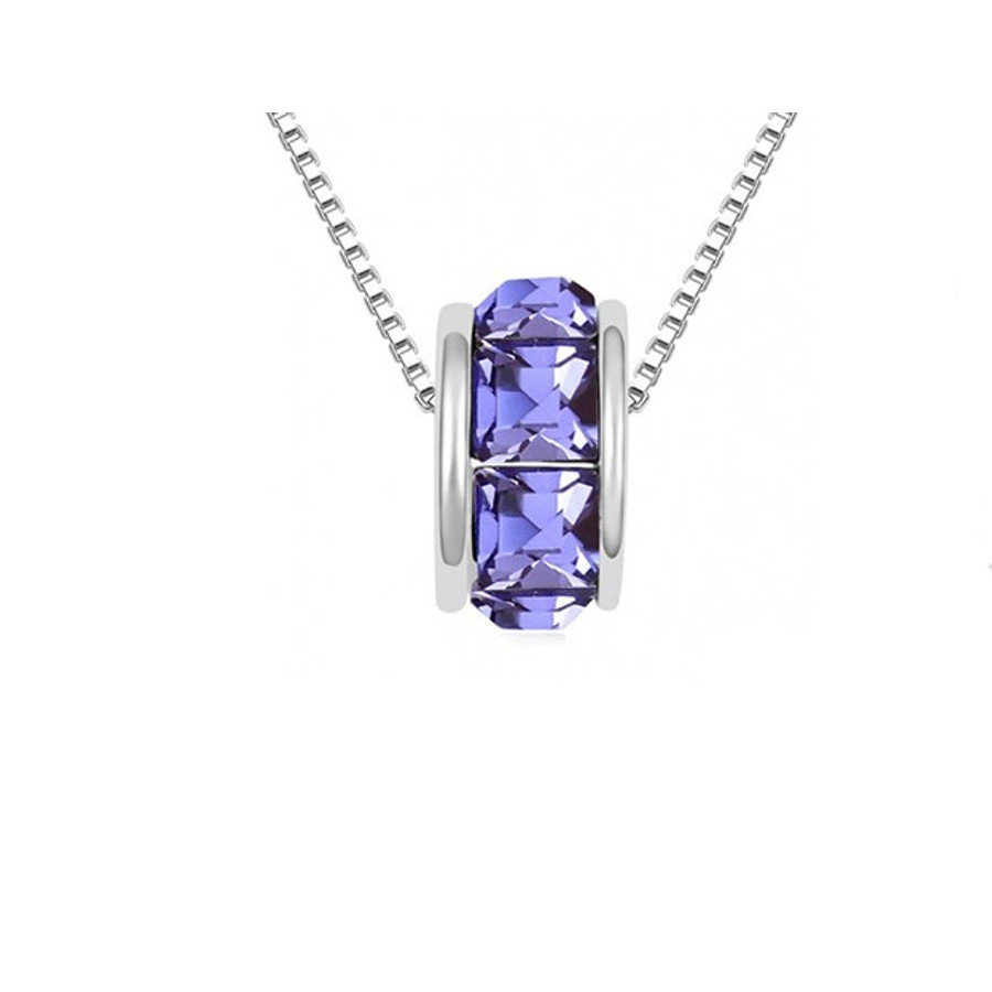 KRISTÁLYGYÖNGY NYAKLÁNCAL - tanzanite KRISTÁLYGYÖNGY NYAKLÁNCAL - tanzanite