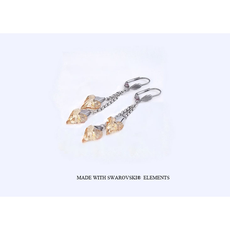 Swarovski szív alakú fülbevaló Swarovski szív alakú fülbevaló